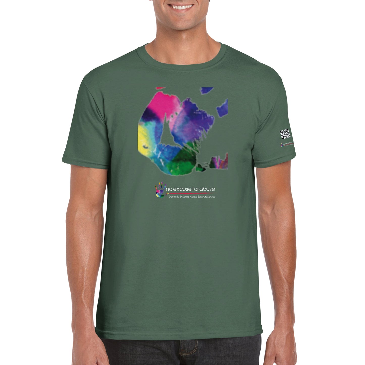 No Excuse for Abuse CIC  - Classic Unisex Crewneck T-shirt