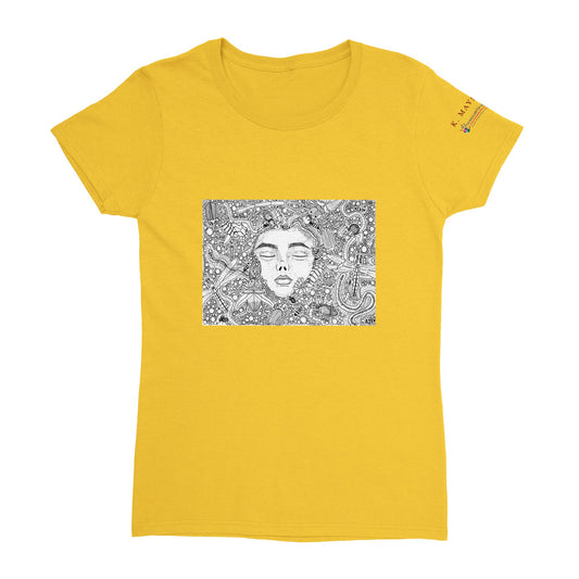 Insects design by K. Maysun exclusively for No Excuse for Abuse CIC - Womens Crewneck T-shirt