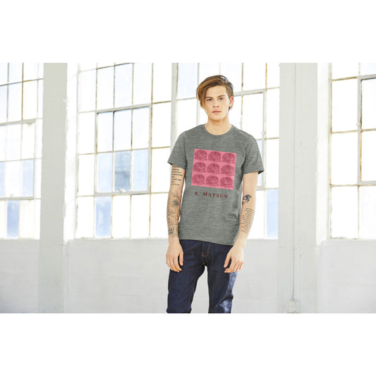 Flowers Design by K. Maysun Exclusively for No Excuse for Abuse CIC Premium Unisex Crewneck T-shirt