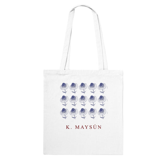 Classic Tote Bag - Insects and flower design by K. Maysun exclusively for No Excuse for Abuse CIC